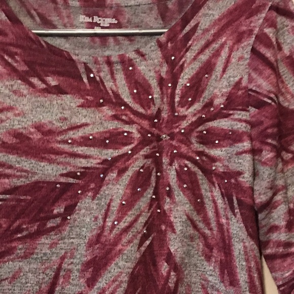 Kim Rogers top sz medium petite - Picture 3 of 5